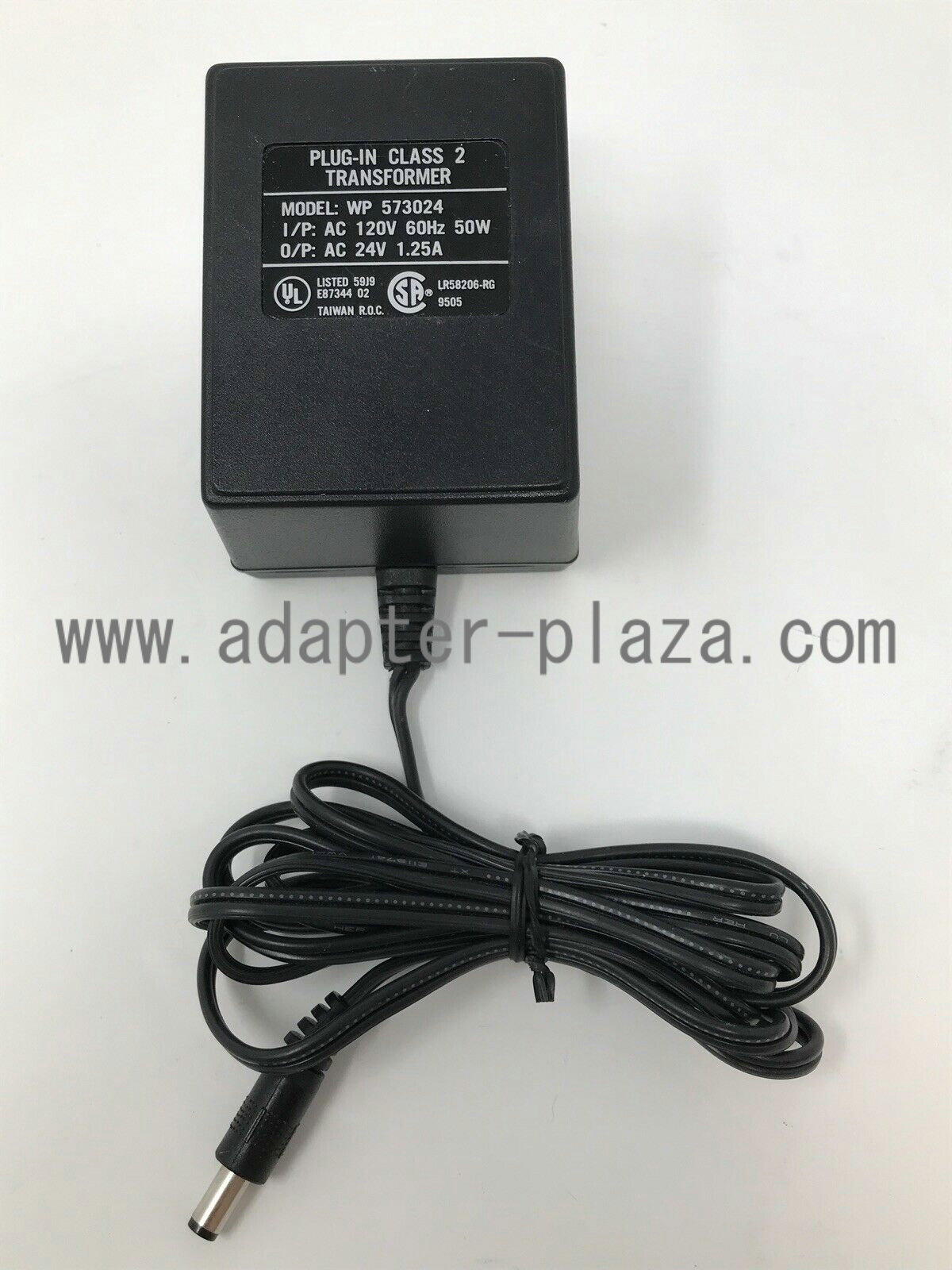NEW WP 573024 AC 24V 1.25A Plug-In Class 2 Transformer AC Adapter